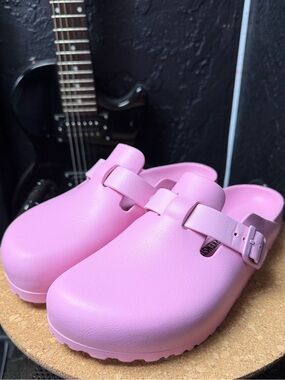 Birkenstock Fondant Pink Boston Essential EVA clog women 9